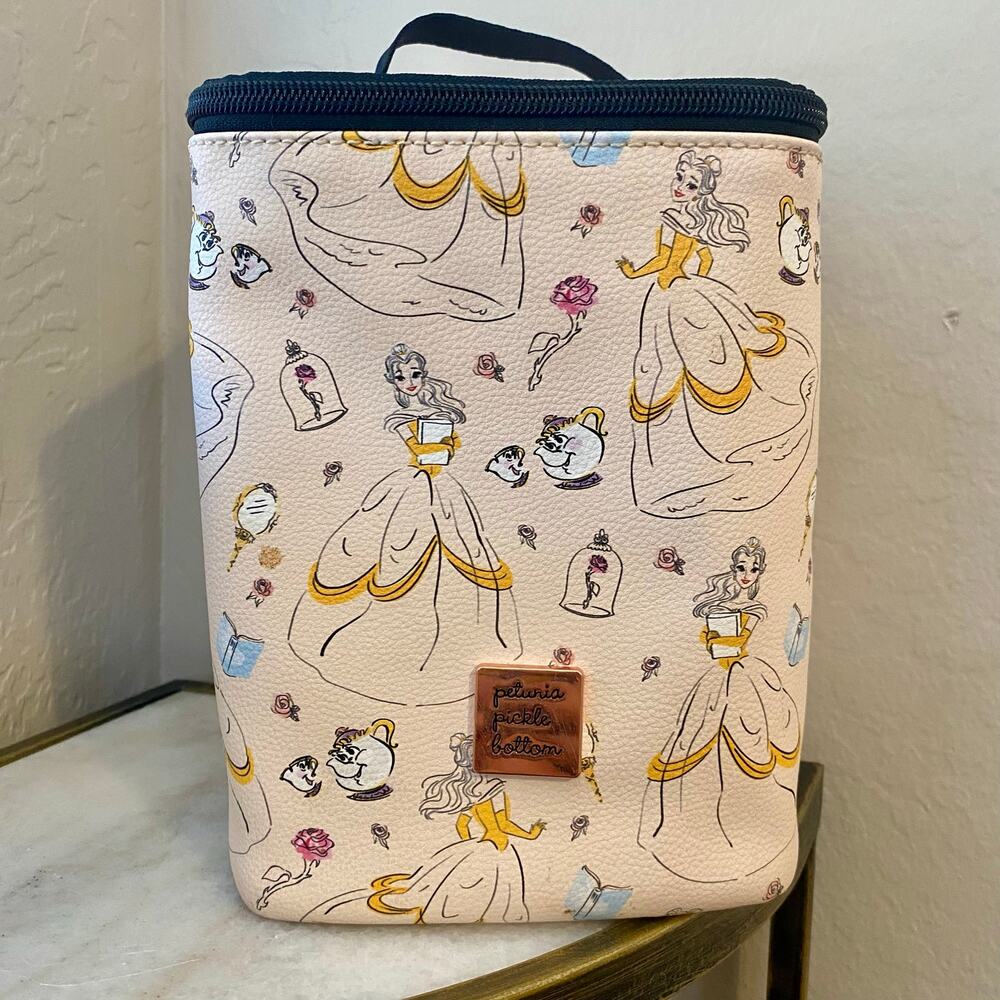 Petunia Pickle Bottom Beauty & the Beast Belle Insulated Bag Cooler Lunch Box